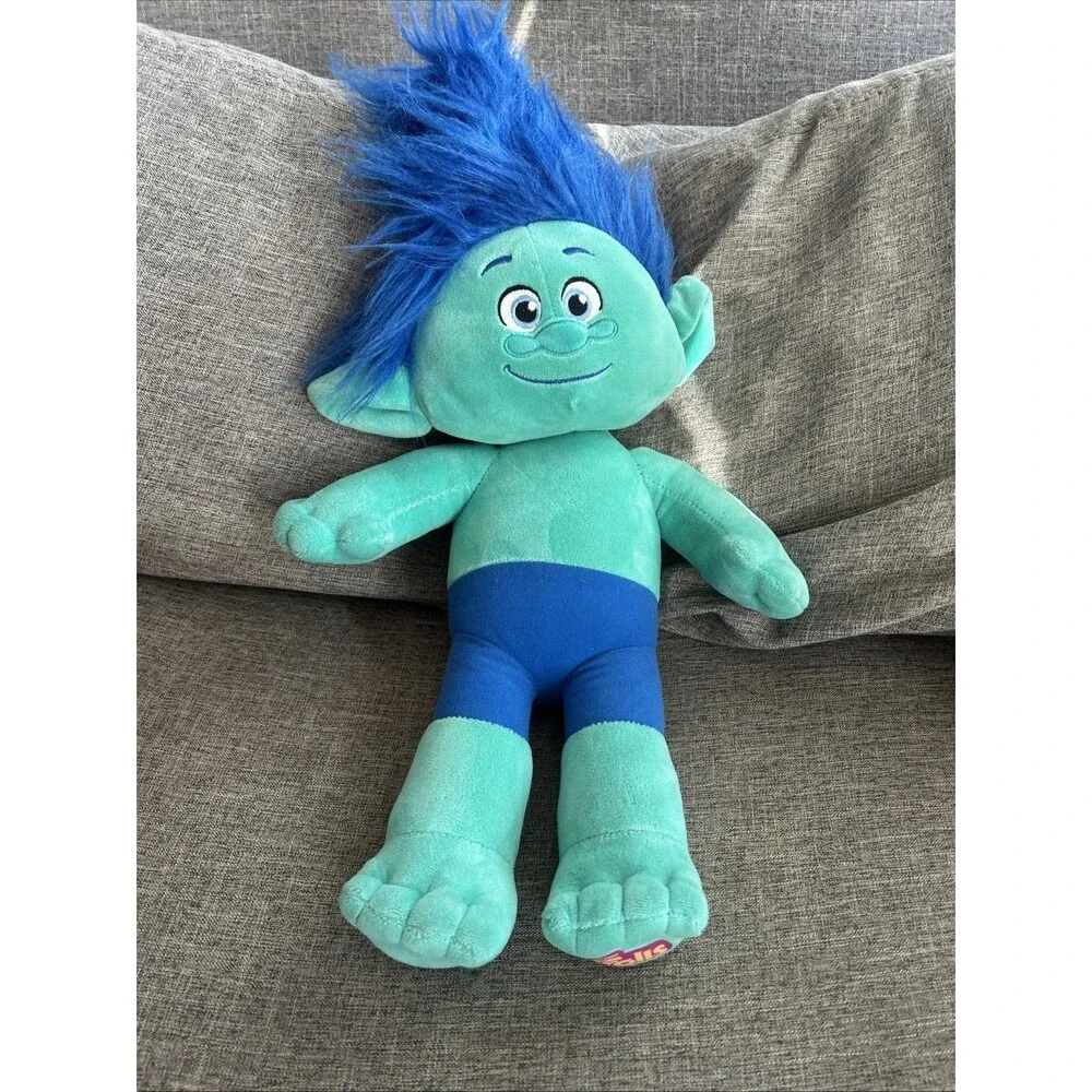 Build A Bear BAB Trolls Movie Branch Smiling Plush